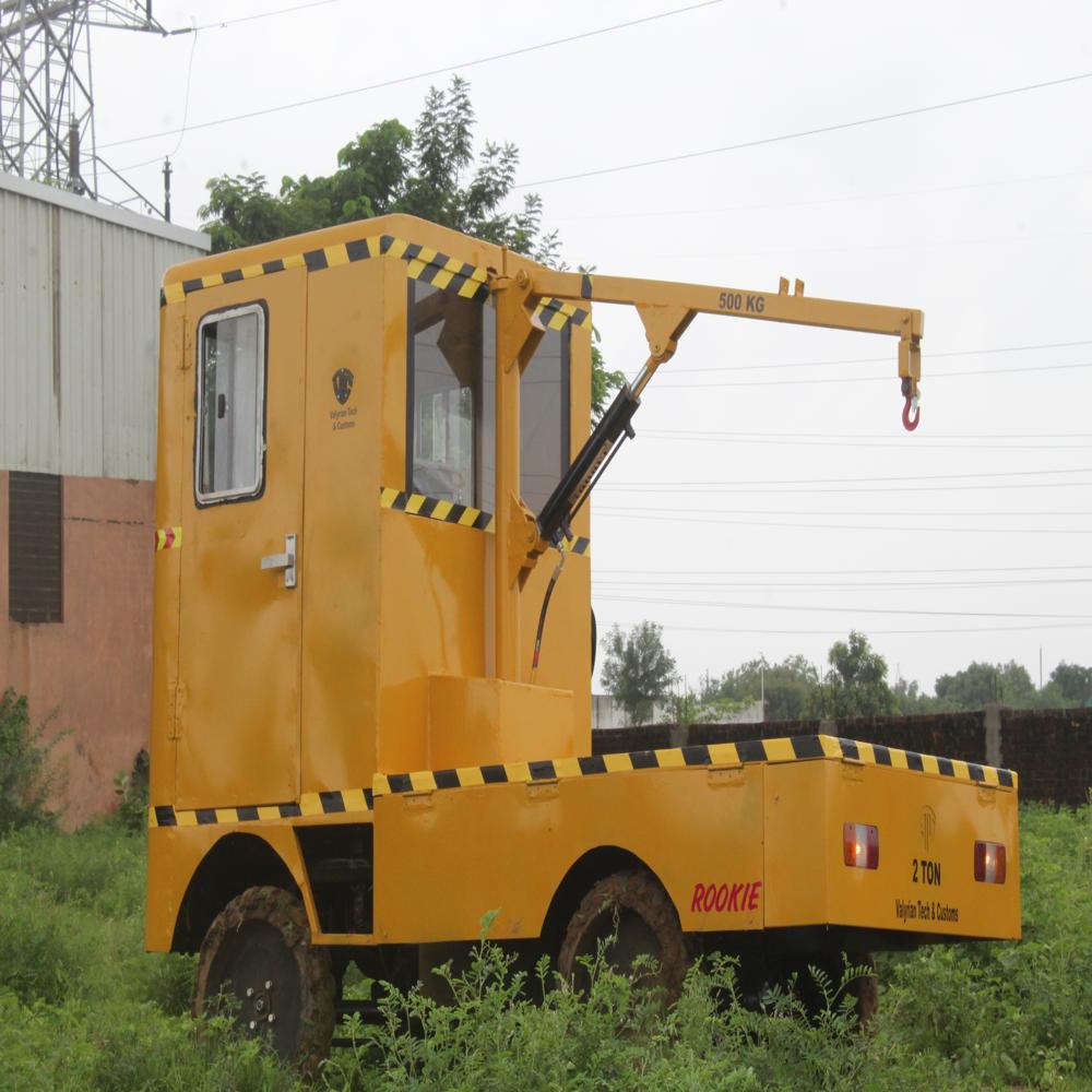 ROOKIE (Battery operated Platform Truck With Crane)