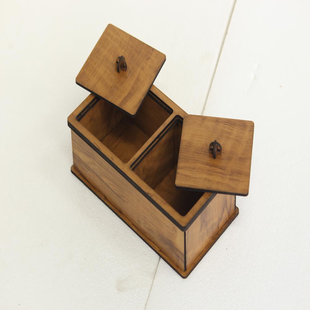 Wooden dry fruit box