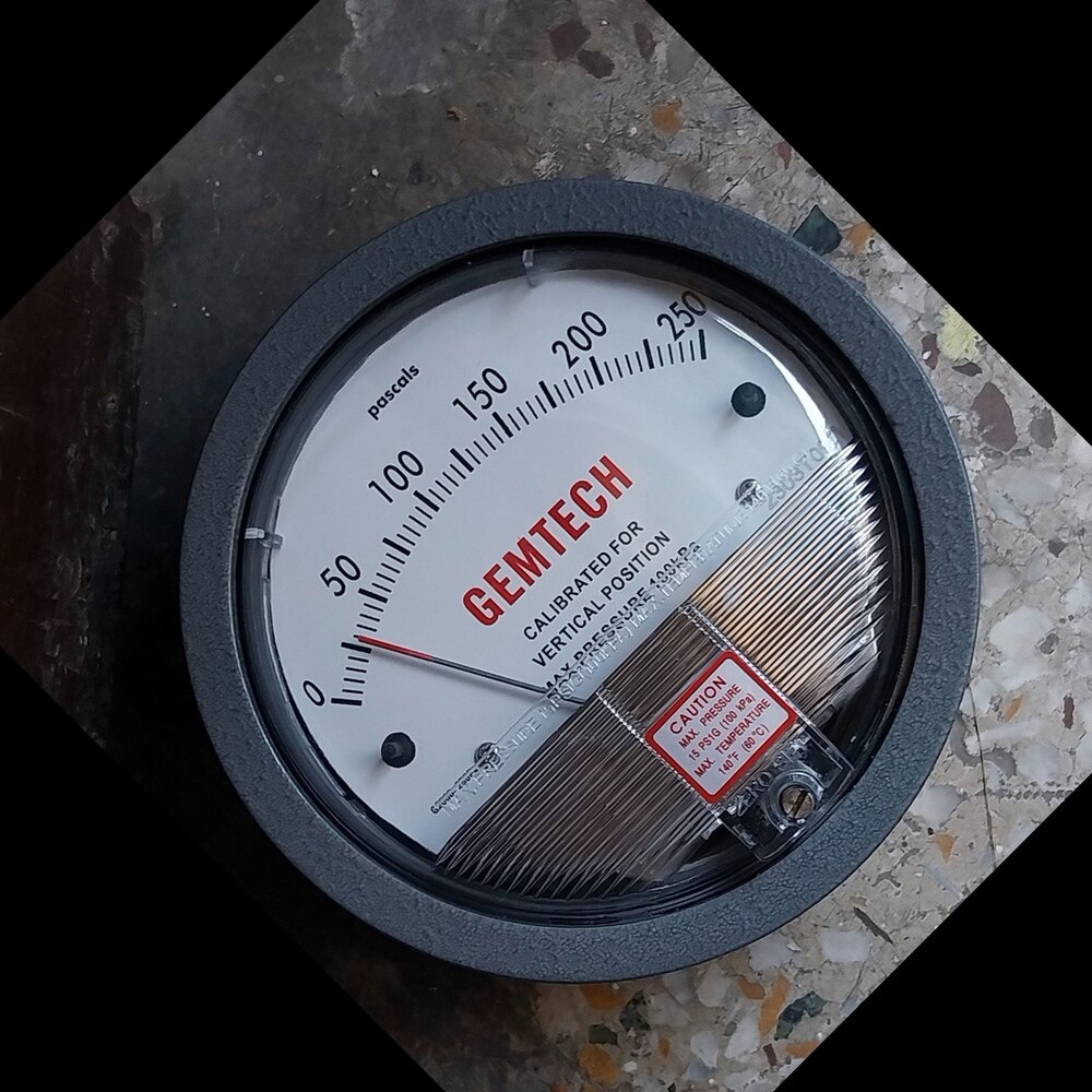 Wholesaler GEMTECH Differential Pressure Gauge From Amritsar Punjab