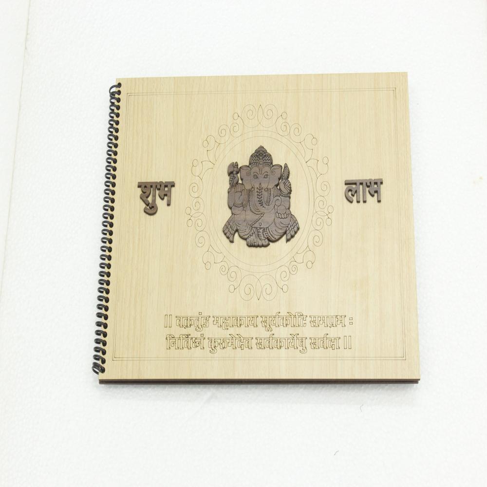 Wooden marriage Patrika