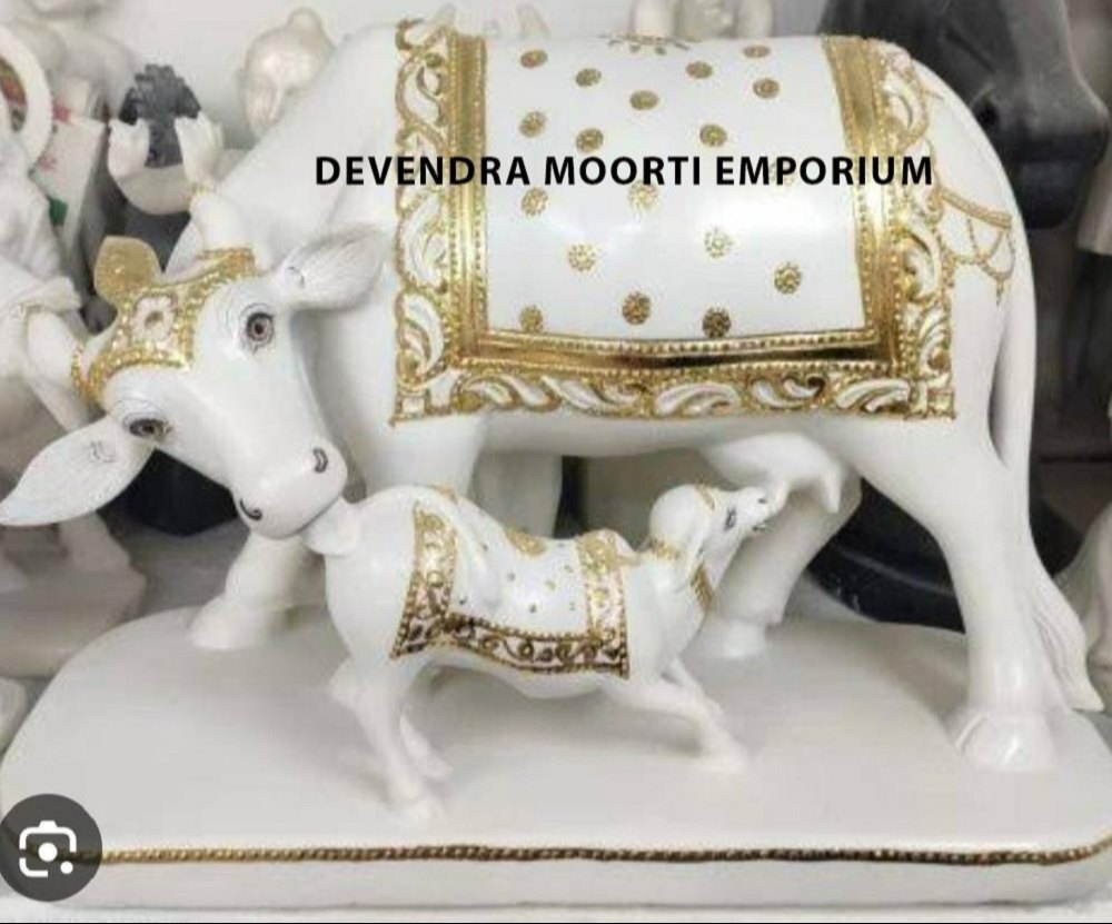 Marble Cow Statue - Design Type: Customizable