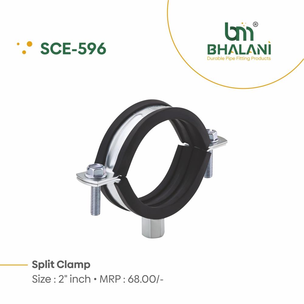 2.5 Inch Split Clamp with EPDM RUBBER