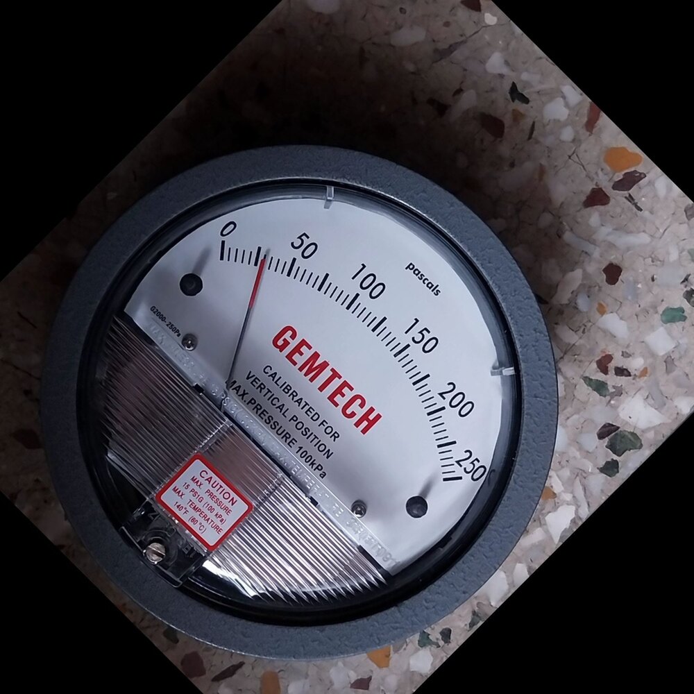 Wholesaler Gemtech Differential Pressure Gauge From Dantan West Bengal