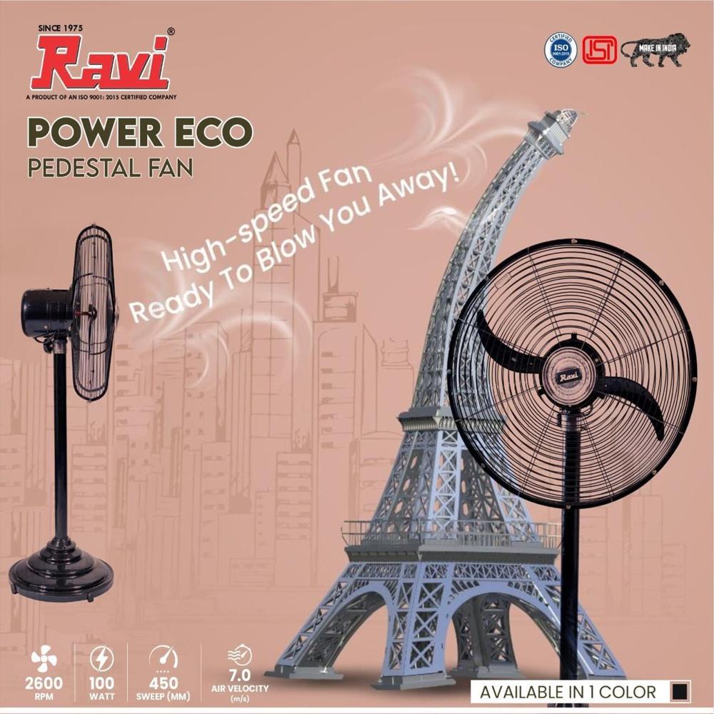 ravi power eco pedestal fan cc copper