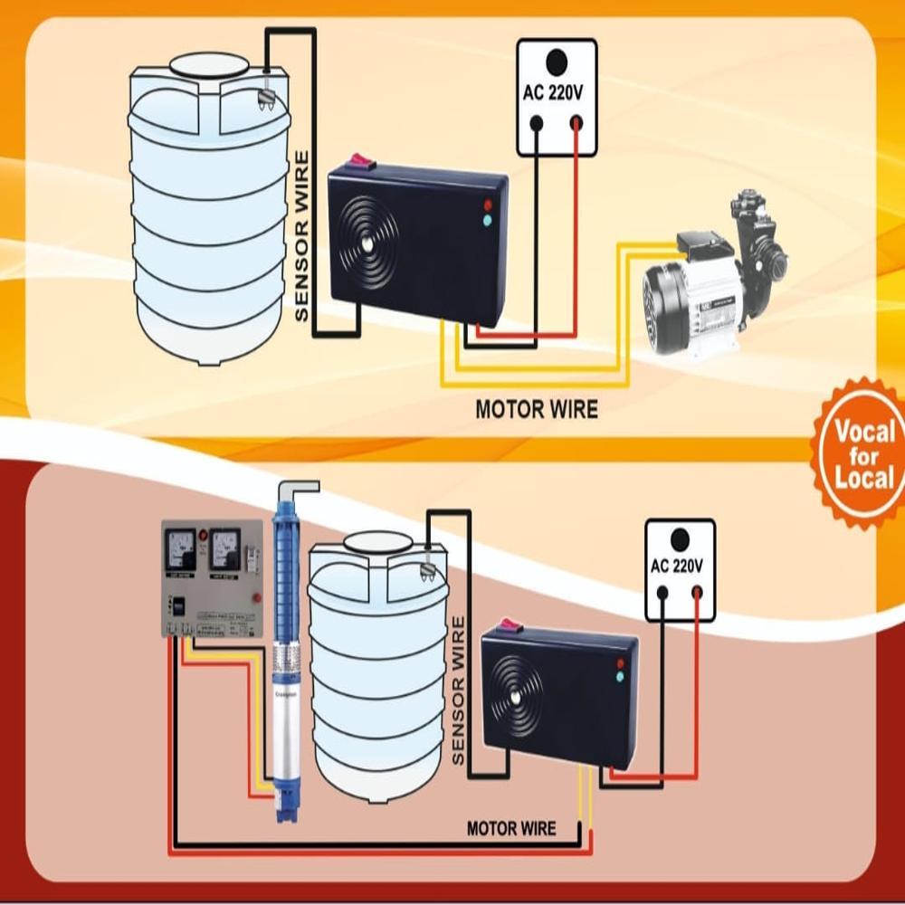 Semi Automatic Water Tank Alarm