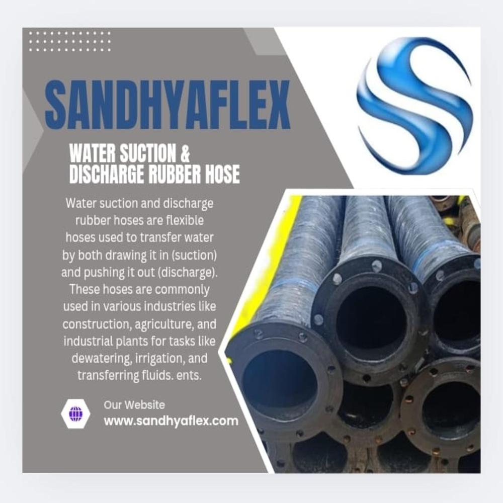 Water Suction and Discharge Rubber Hose