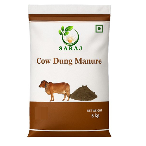 5Kg Cow Dung Manure - Color: Brown