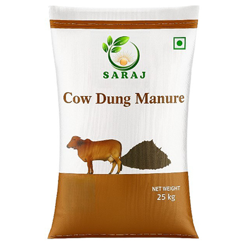 25Kg Cow Dung Manure - Color: Brown