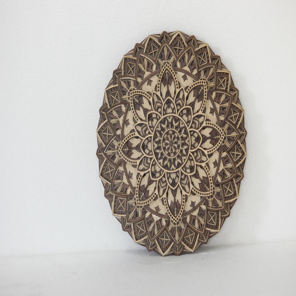 Wooden Mandala wall decor