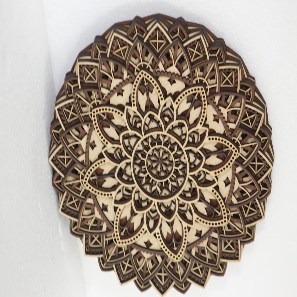 Wooden Mandala wall decor