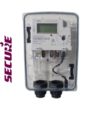 Secure saral Single Phase Energy Meter Capacity 10-60A