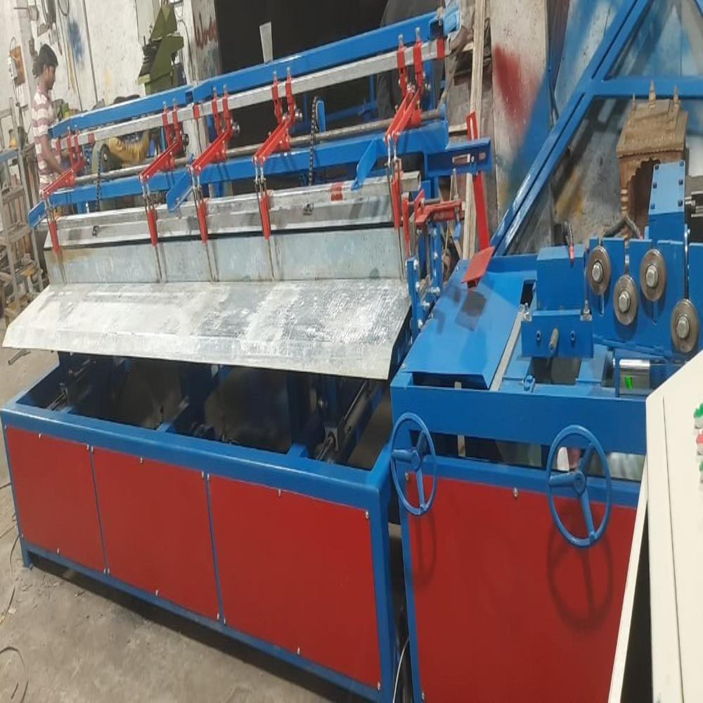 4 meter Semi Automatic Chain Link Fence Machine