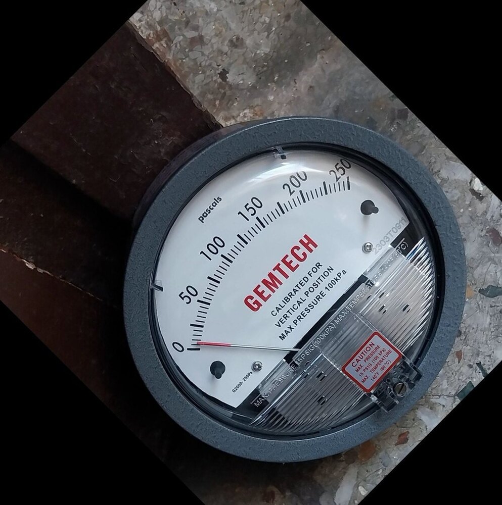 Model G2010-SP GEMTECH Differential Pressure Gauge Range 0-10 Inch W.C.