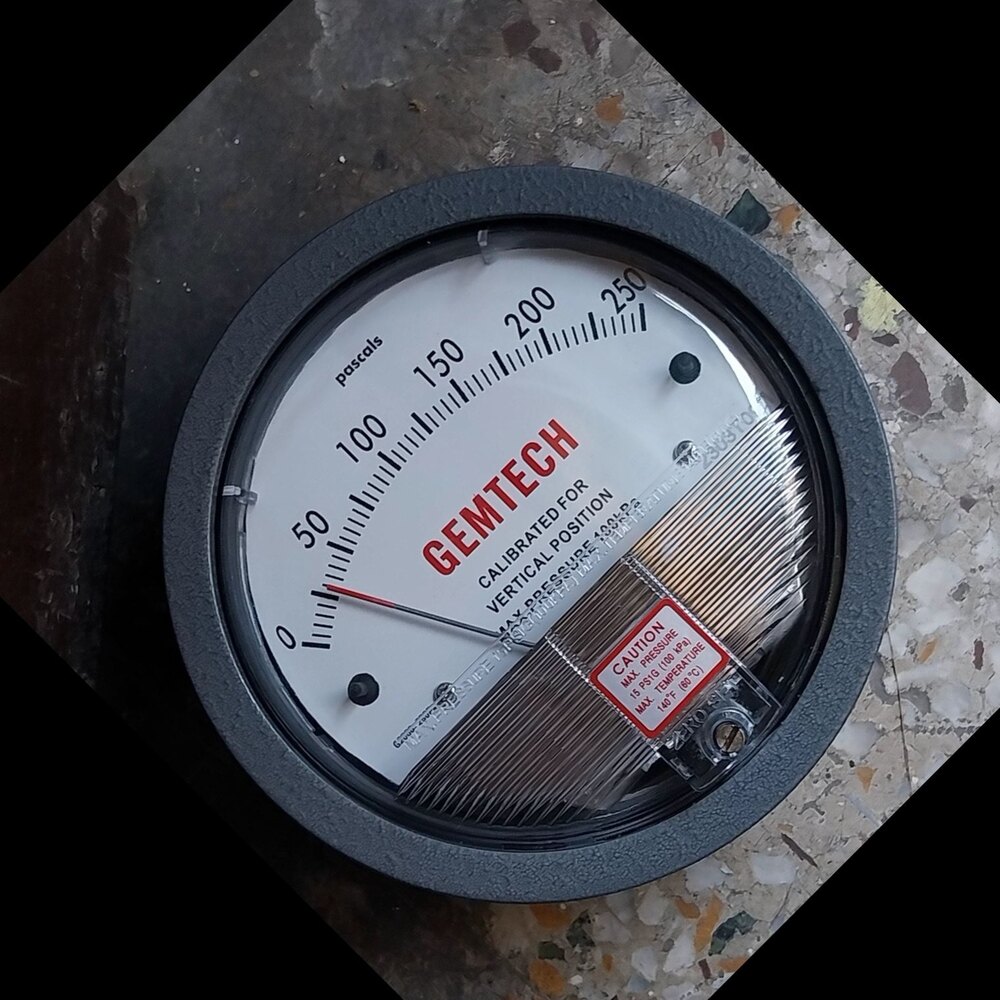 Model G2010-SP GEMTECH Differential Pressure Gauge Range 0-10 Inch W.C.