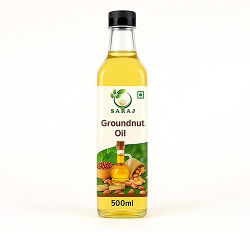 500Ml Groundnut Oil - Cultivation Type: Organic