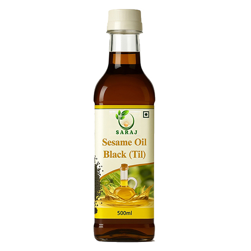 500Ml Sesame Oil Black - Cultivation Type: Organic
