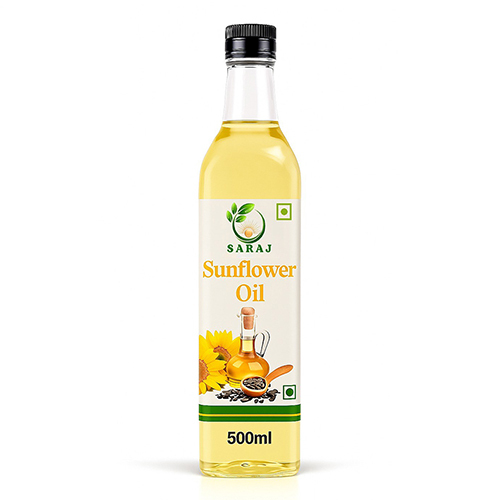 500Ml Sunflower Oil - Cultivation Type: Organic