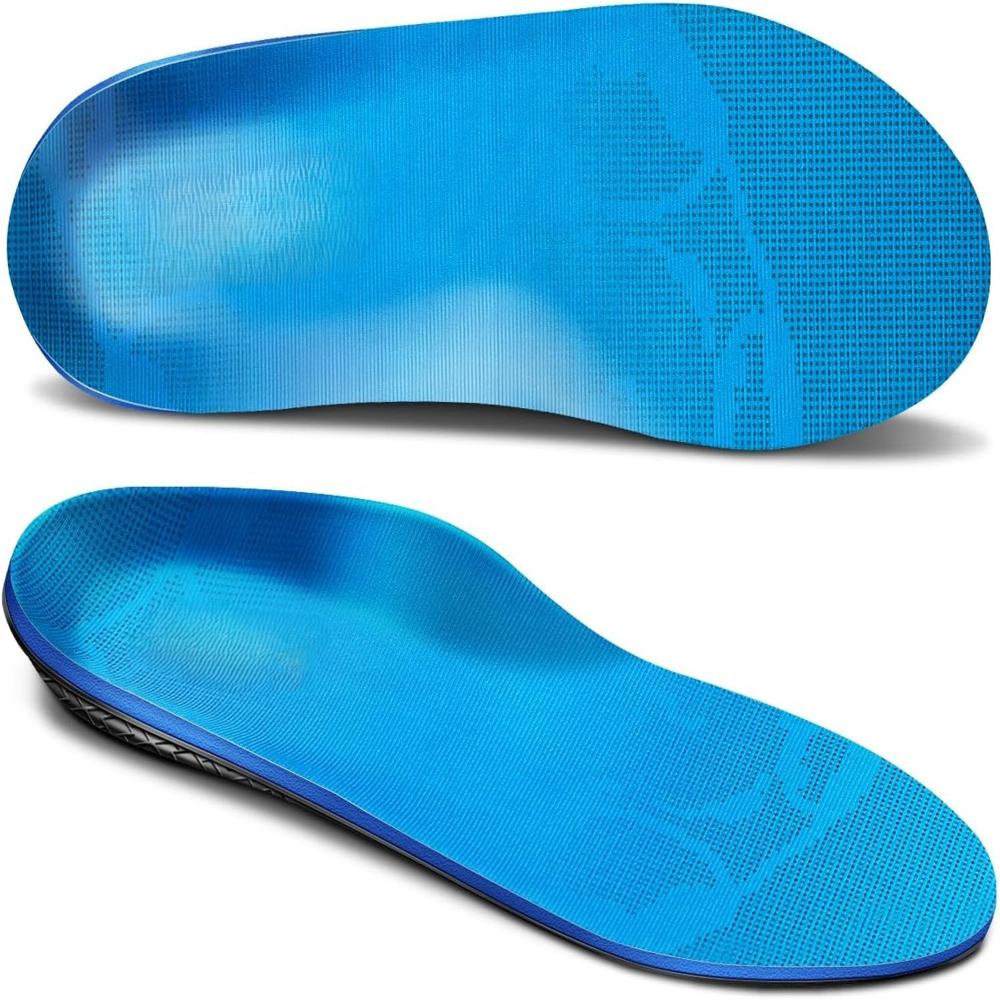 Insole With High Arch Blue