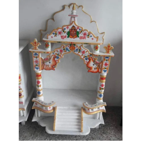 Decorative Marble Temple - Color: Sand