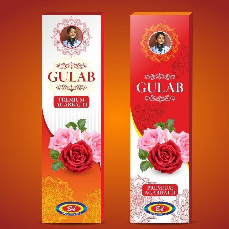Agarbatti Box - Material: Paper