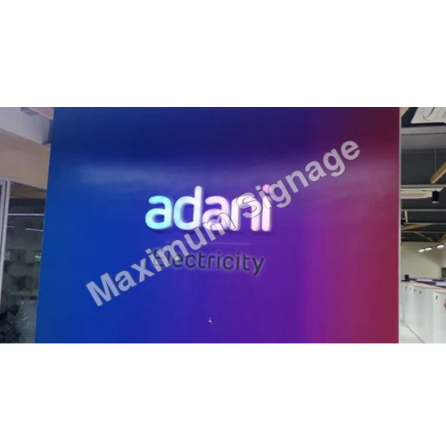 Aluminium Led Letter Sign Board - Color: White
