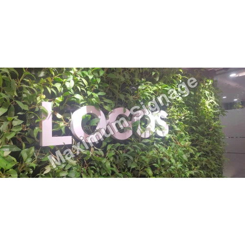 Stainless Steel Letter Sign Board - Color: Any Color
