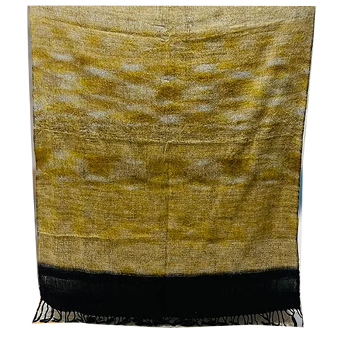 Dual Color Stole In Viscose And Cotton Fabric - Color: Multicolor