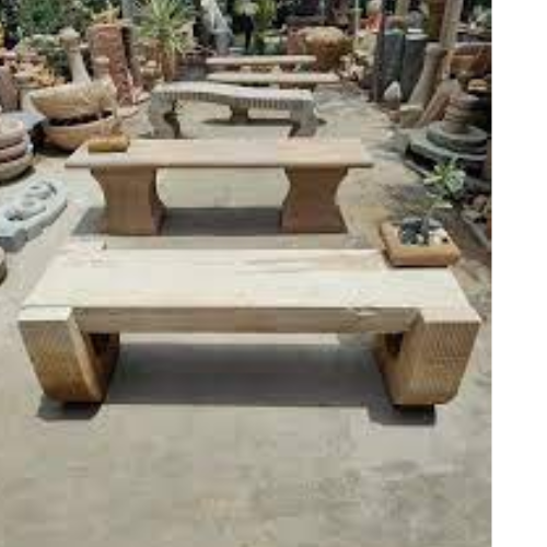 Outdoor Stone Bench