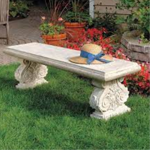 Outdoor Stone Bench