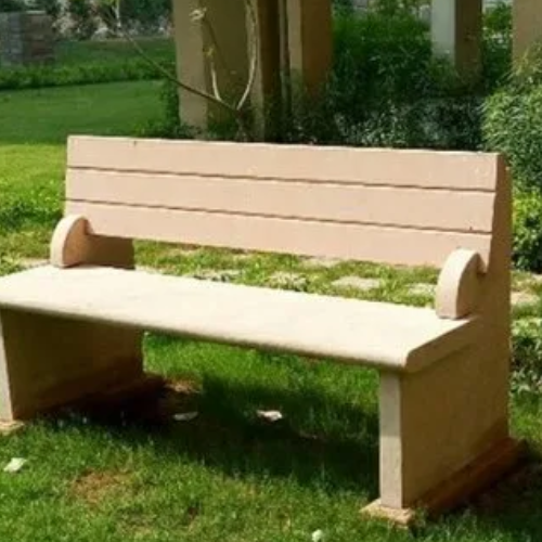 Sandstone stylish bench