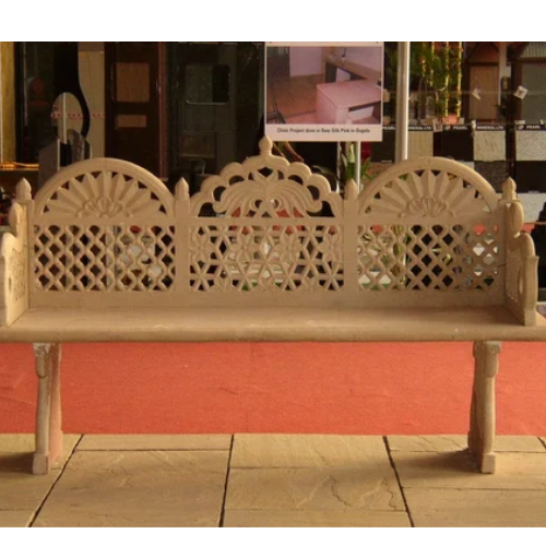 Sandstone stylish bench