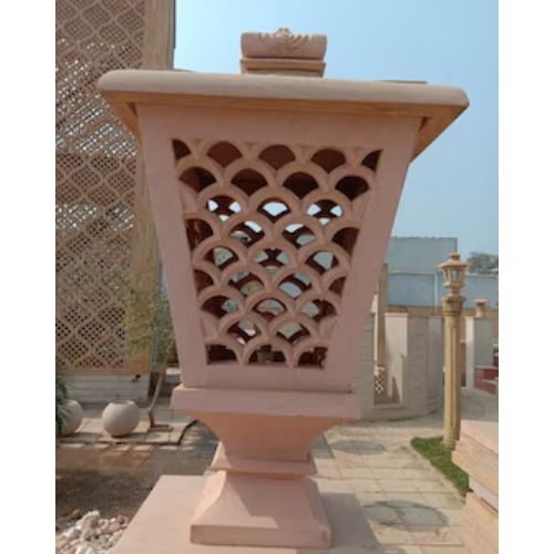 Sandstone Lamp - Color: White