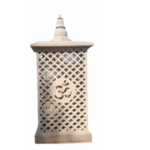 Sandstone Lamp - Color: White
