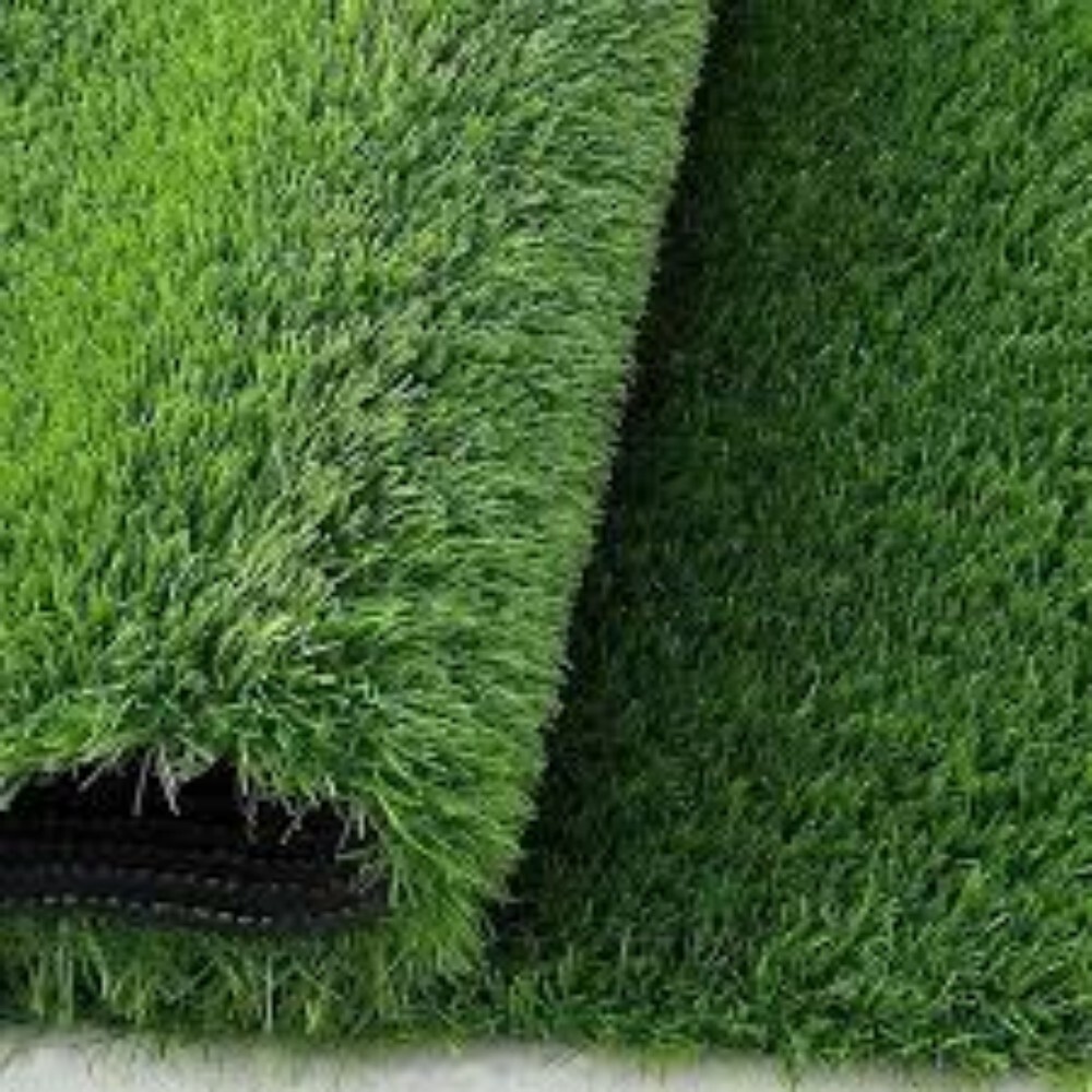 Artificial Grass Mat - Pvc Material, 20mm Thick, Square Shape | Water-resistant, Easy Handwash, Various Sizes For Home Decoration