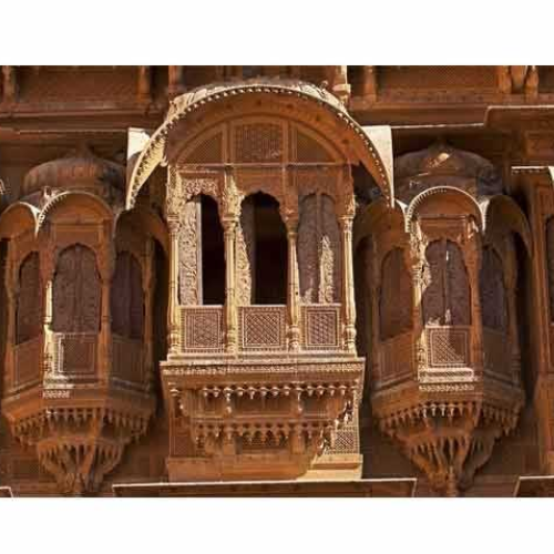 Hand Carved Stone Jharokha