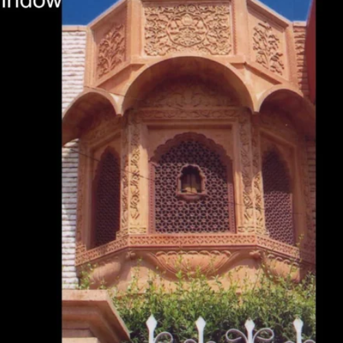 Hand Carved Stone Jharokha