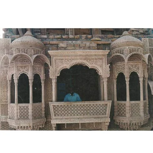 Indian Marble Stone Jharokha