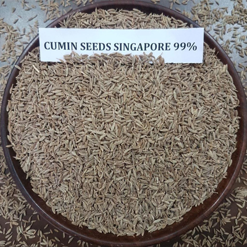 Singapore 99% Cumin Seeds - Color: Brown