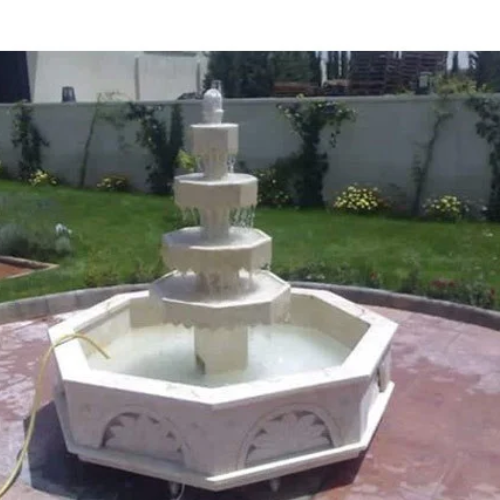 great shape stone water fountain