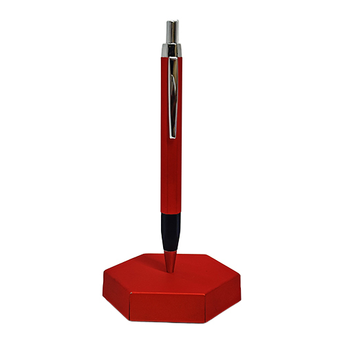 Hexa Red Pen Stand