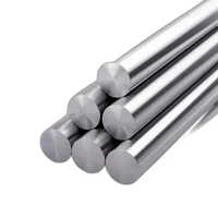 Hard And Hard Chrome Plated Rods - Color: Steel Grey