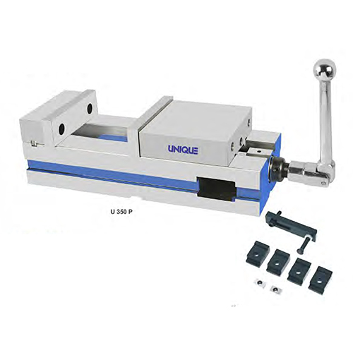 Unique Precision Compact Lock Machine Vice - Color: White