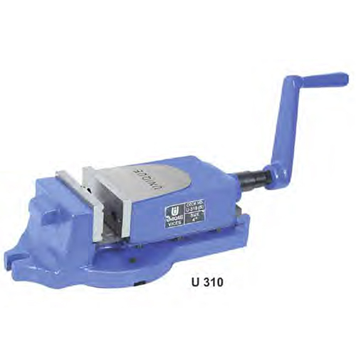 Fixed Base Unique Milling Machine Vice - Color: Blue