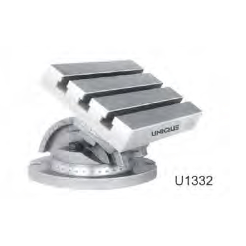 Code U 1332 Unique Precision Universal Tilting Table - Color: Silver
