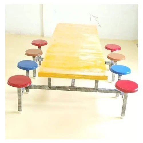 Metal Steel Dining Table - Application: Hotel