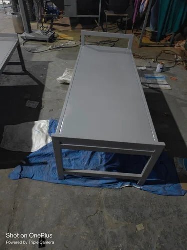 Wrought Iron Single Bed - Artwork: Handmade