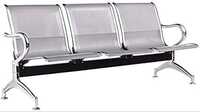 Stainless Steel 3 Seater Waiting Chair