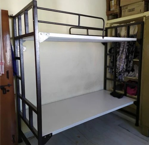 Steel Bunk Bed Manufacturer In Hyderabad - Design: Plain