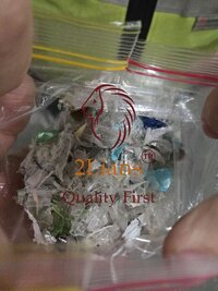 PET bottle flakes  cold washed