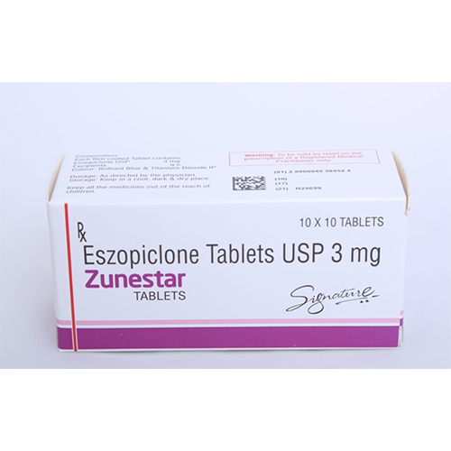 ZUNESTAR TABLET 3 MG